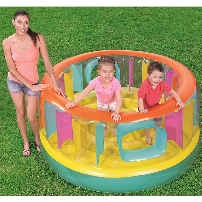Bestway Jumping Tube Gym Kids Inflatable Up in & Over Play Bouncer to 6 years Kids #52262 price in Pakistan