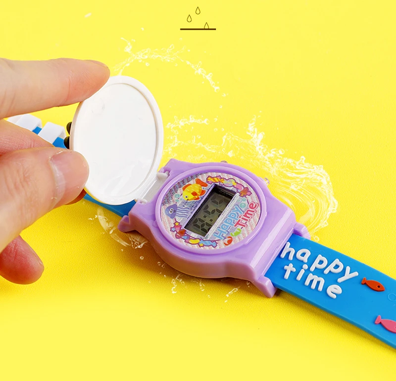 Happy Time Cartoon Electronic Watch Children Time Toy Digital Watch for Girls price in Pakistan