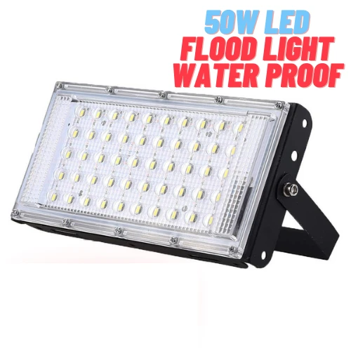 flood light led 50w (pack of 1 PC’s)good quality water proof white light price in Pakistan