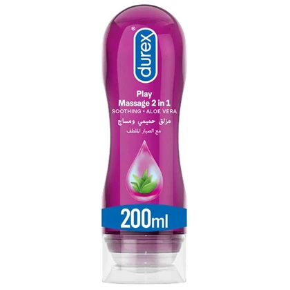 Durex Play Massage 2-In-1 Intimate Lube & Massage Gel, Aloe Vera, 200ml price in Pakistan