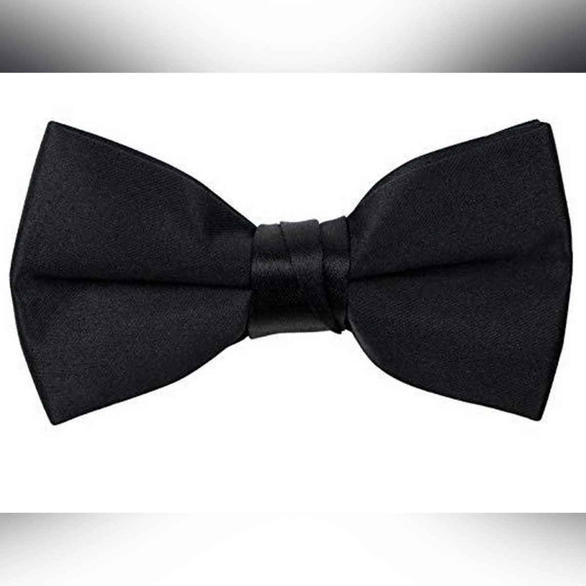 Imported Silk Bow Tie for Kids (Black) price in Pakistan