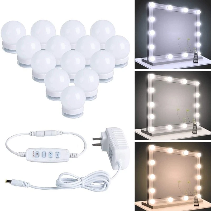 Led Vanity Lights Strip Kit with 14 Dimmable Light Bulbs for Full Body Length price in Pakistan