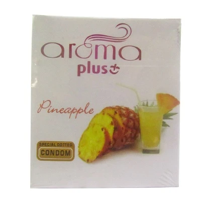 Inno Aroma Plus Pineappple Special dotted Condoms price in Pakistan