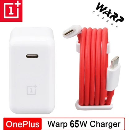 65W Warp Charger For OnePlus 9 Pro 9R 8T 6A 1M USB-C to USB-C DashWarp Charging Adapter For One Plus 8 Pro Nord 7T Pro 7 6 5 price in Pakistan