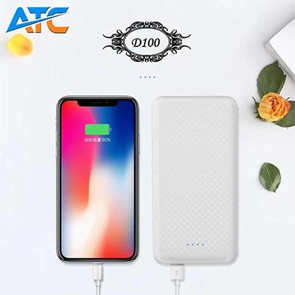 ATC Original 10,000 mAh POWER BANK – 3-Months Warranty Q10 power bank slim polymer power bank best price power bank price in Pakistan