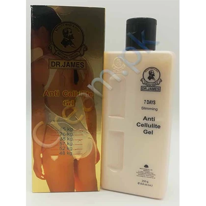 7 Days Slimming Anti Cellulite Gel By Dr. James price in Pakistan
