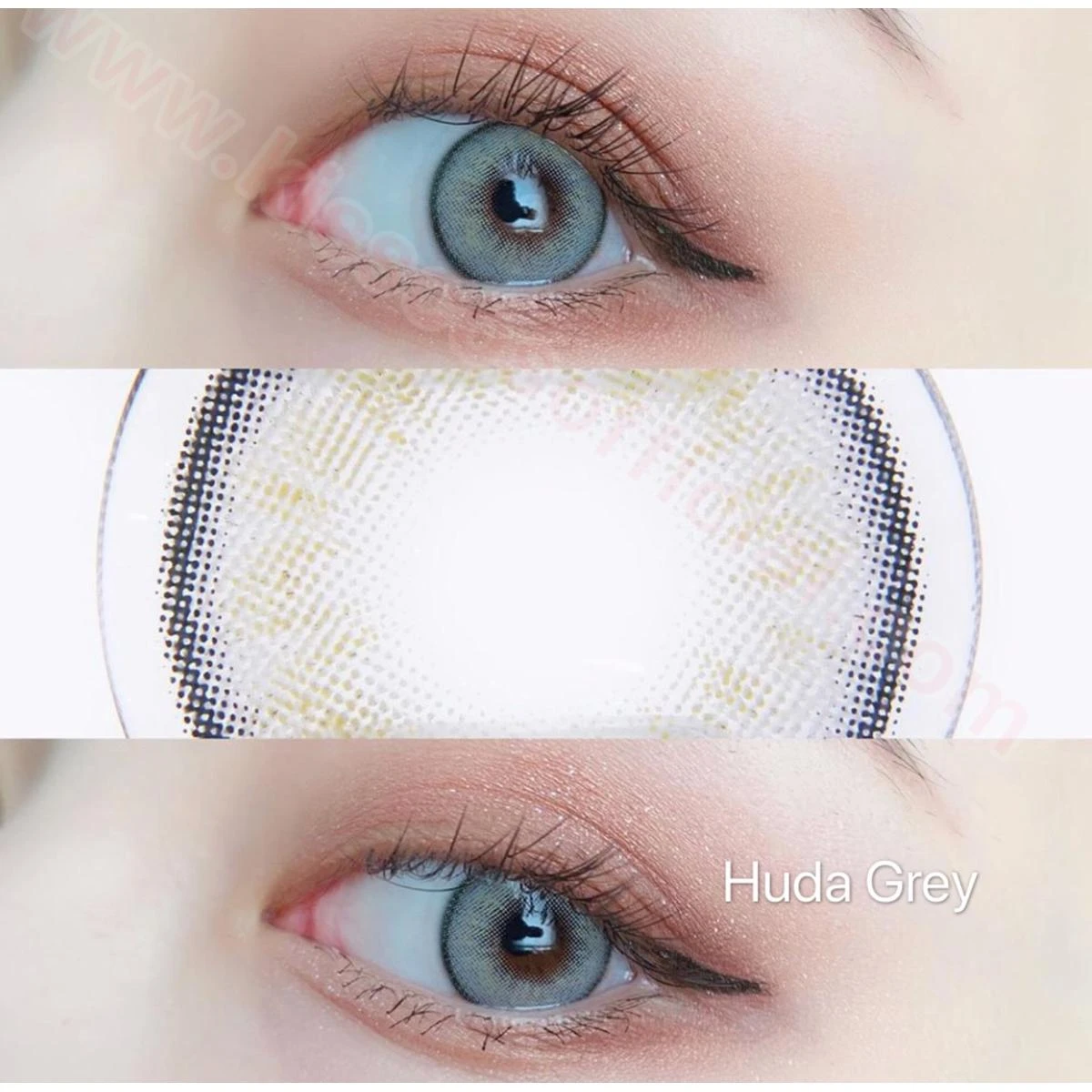 Three Tone Pair of Contact Lens Multi Color Eye Lenses Soft Eye Lences With Solutions price in Pakistan