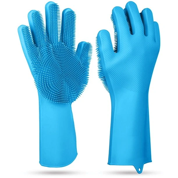1 Pcs -Dish Washing Gloves, Reusable Magic Silicon Dishwashing Gloves, for Kitchen price in Pakistan
