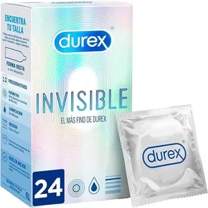 Durex Invisible Extra Sensitive Condoms – Pack of 24 price in Pakistan