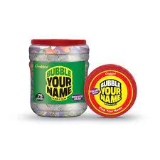 Candyland Bubble Your Name Bubble Gum (100 PCS JAR) price in Pakistan