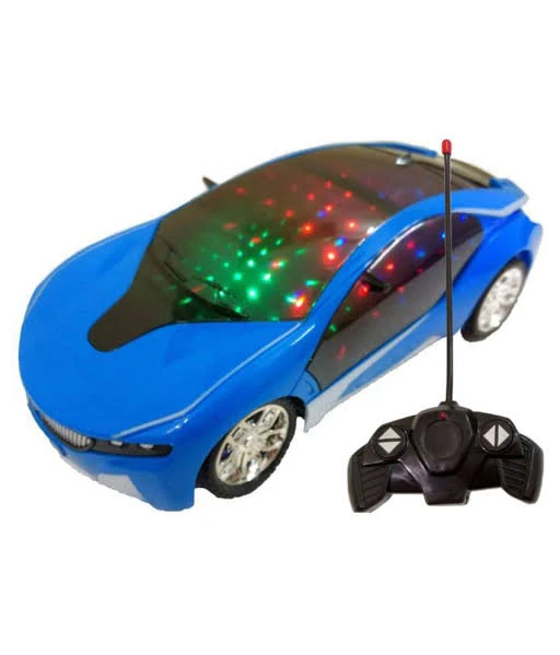 3D Famous Car 4 Channel RC Remote Control Cars with 3D Lights(Included Battery and Charger ) No.6328S-CH price in Pakistan