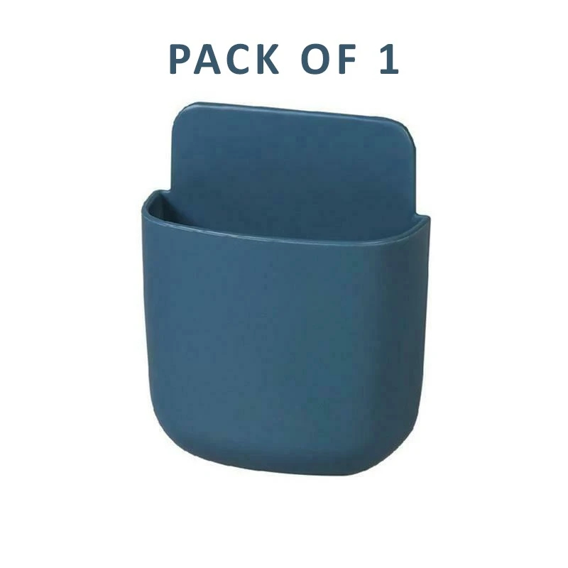 U Shape Wall Mounted TV Remote Mobile Phone Holder  Charging Stand  Adhesive Charger Organizer price in Pakistan