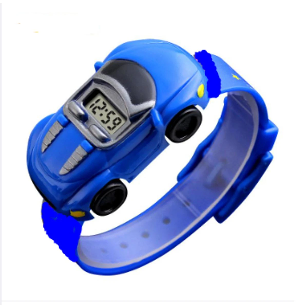 Children Watch Toy for Boy Baby Kids Watch Fashion Electronic Digital Car Shape Watch for Kids price in Pakistan