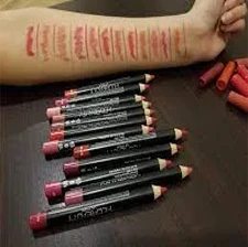 Huda Creamy Matte Jumbo lip Pencils set of 12Pcs price in Pakistan