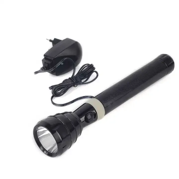 Geepas – Rechargeable Led Flashlight – Model RL-202 – 100,000 Hours of LED life – Long Range Beam – CorrosionWaterShock Resistance price in Pakistan