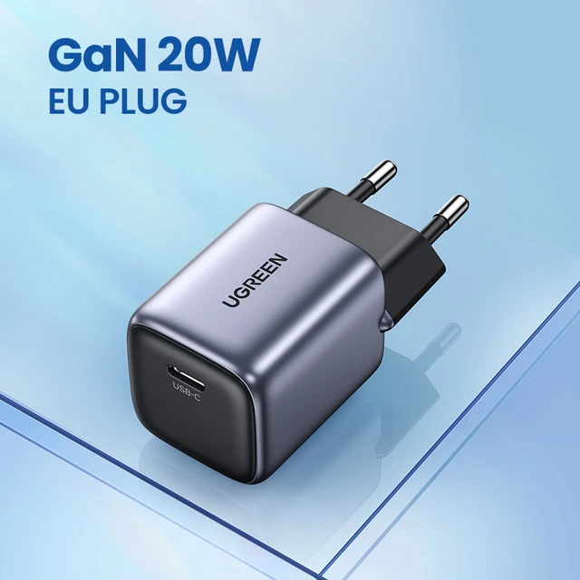 UGREEN 20W 30W GaN Charger PD Fast USB Type C Charger USB C PD3.0 QC3.0 Quick Charging For iPhone 14 pro Max price in Pakistan