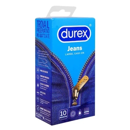 Durex Jeans Large Easy On Condoms, 10-Pack price in Pakistan