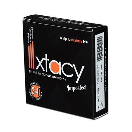1 Xtacy Premium Dotted – 1(Imported) Condoms price in Pakistan