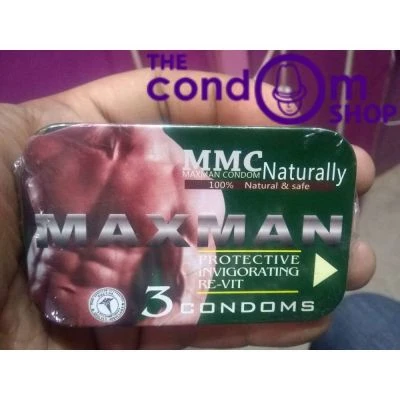 MMC Protective Invigorating Re-Vit Premium Tin Pack Condom – 3 Pieces price in Pakistan