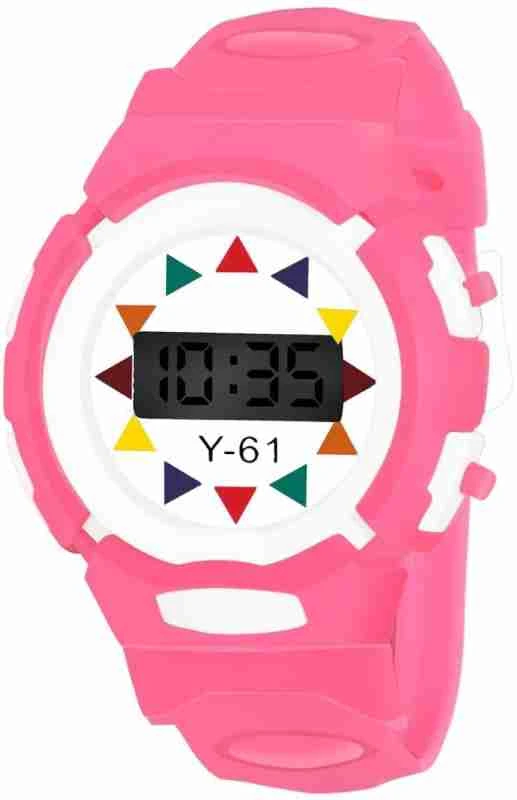 Yfashion ldren’s Watch Cartoon Cute ranslucent nous Silicone LED Watch price in Pakistan
