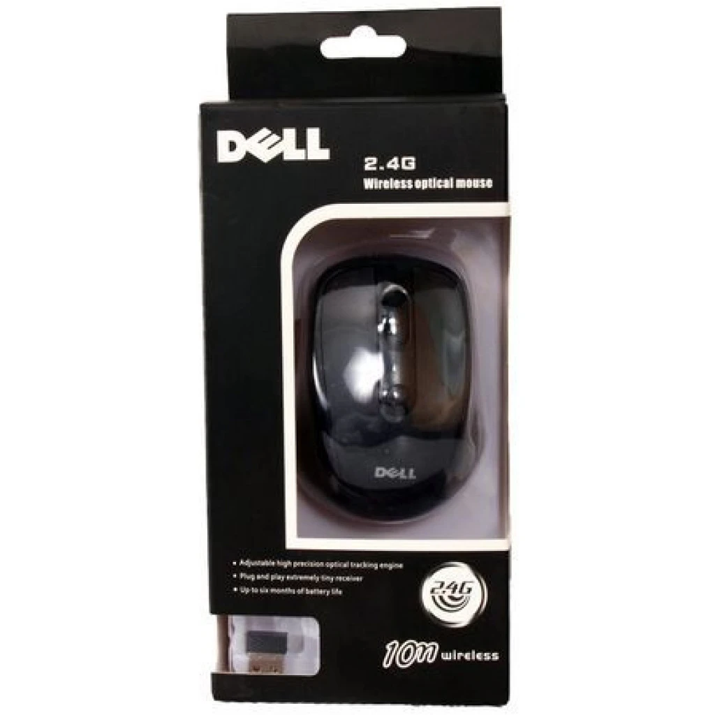 DELL Wireless Mouse – 2.4 Ghz Black High Speed (tFZ) price in Pakistan
