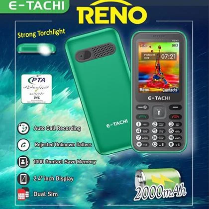 E Tachi Reno price in Pakistan