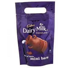CADBURY DAIRY MILK MINI BARS POUCH – 20 BARS price in Pakistan