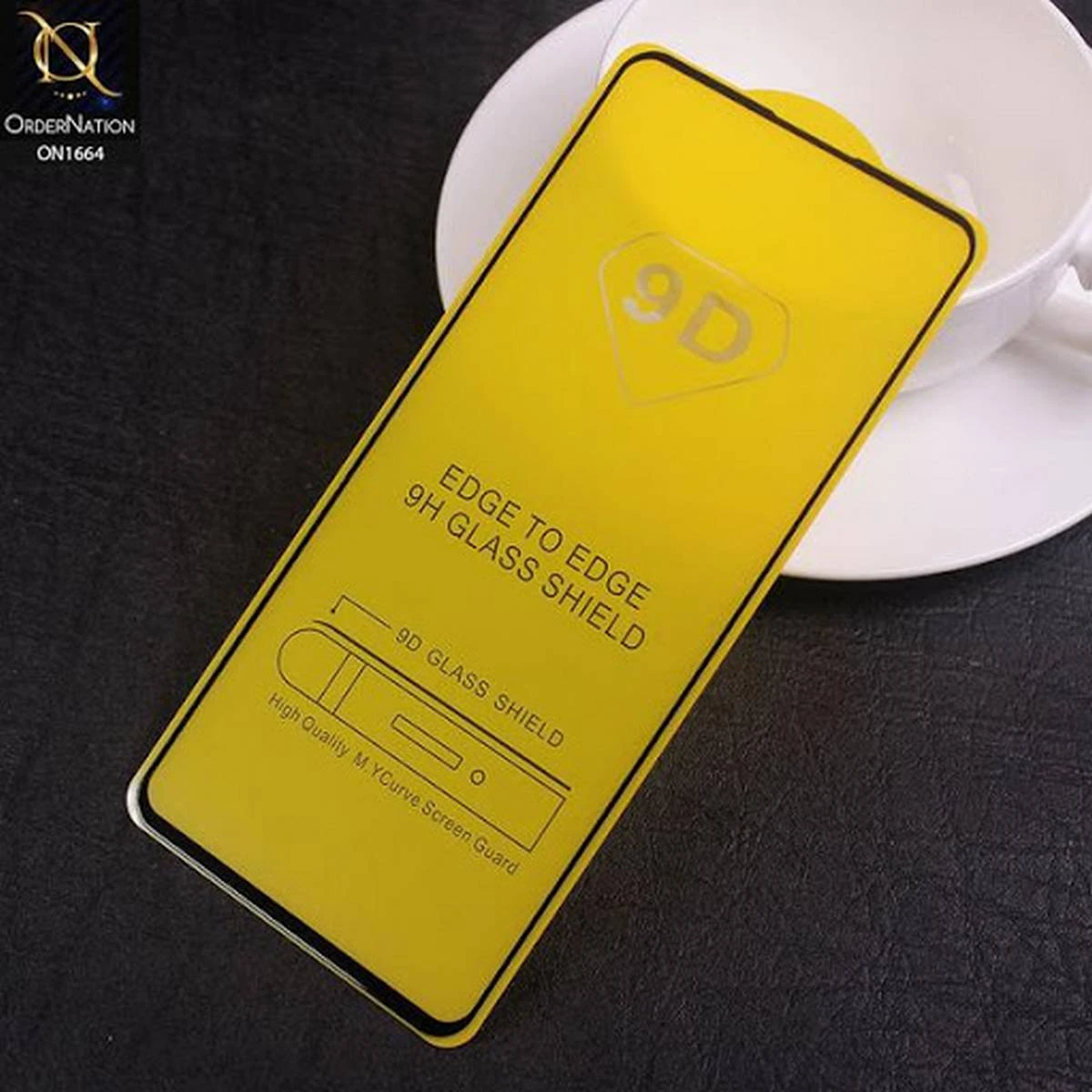 Infinix Note 10  Note 10 Pro (High Definition 9D 21D Full HD Tempered Glass Full Coverage Phone Screen Protector) price in Pakistan