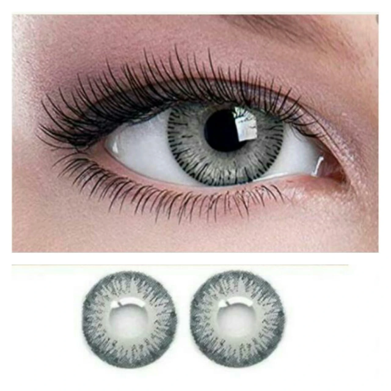 Grey Eye Contact Lenses With Container price in Pakistan
