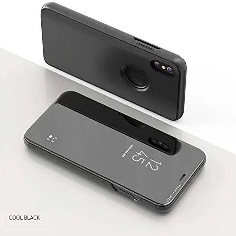 iPhone XR Clear View Standing Cover Mirror View Case price in Pakistan