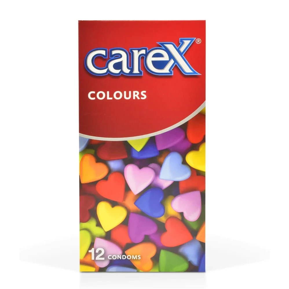 Carex Colours Condoms – Pack Of 12 Pieces price in Pakistan