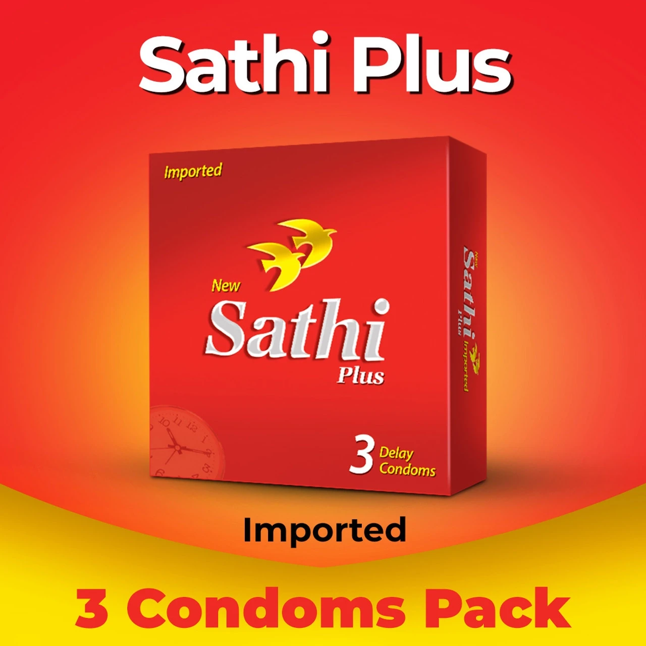 SATHI PLUS 3s Condoms Pack price in Pakistan