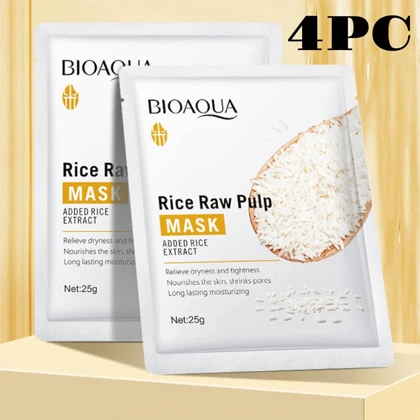 Rice Raw Pulp Mask 25 – Pack Of 4 price in Pakistan