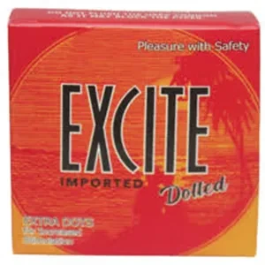 Excite Dotted Condom 3’s price in Pakistan