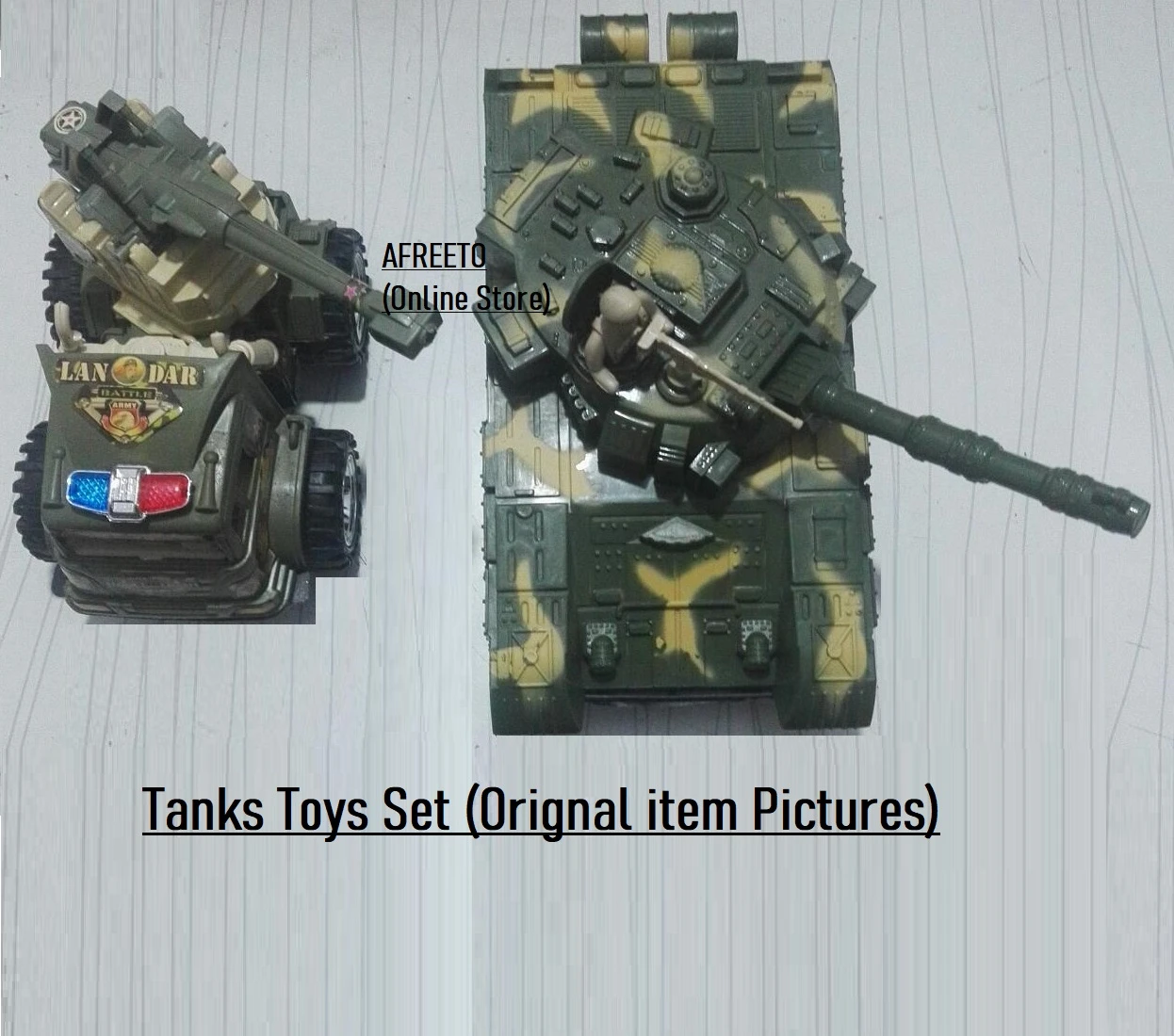 Product details of Army tank truck toy for kids By Rohan Traders price in Pakistan
