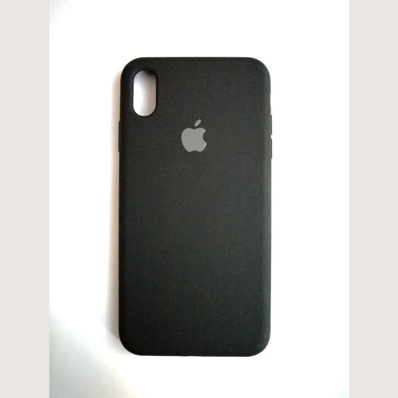Iphone xxs silicone back cover with official logo price in Pakistan