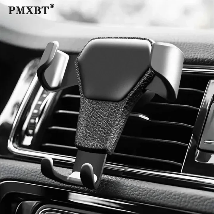 Universal Gravity Auto Phone Holder Car Air Vent Clip Mount Mobile Phone Holder Stand Support price in Pakistan