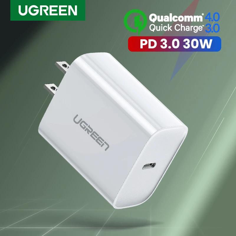 UGREEN PD Charger 30W Quick Charge QC 4.0 3.0 USB Type C Fast Charger price in Pakistan
