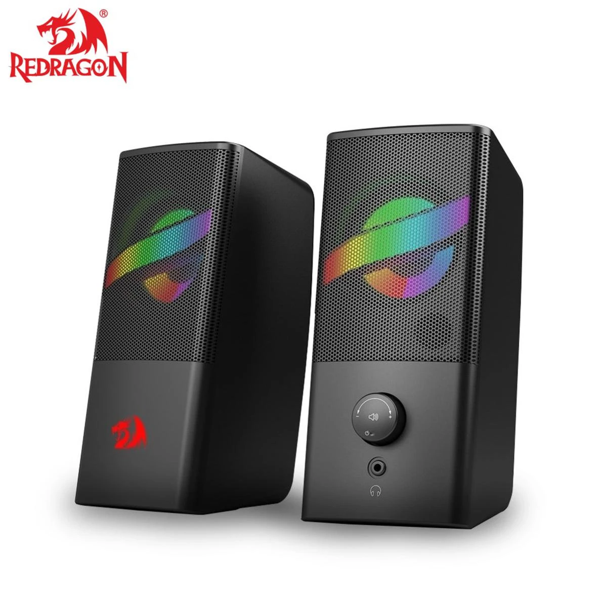 Redragon GS530 Air 3.5mm Stereo 2.0 PC Gaming RGB Smart Speakers price in Pakistan