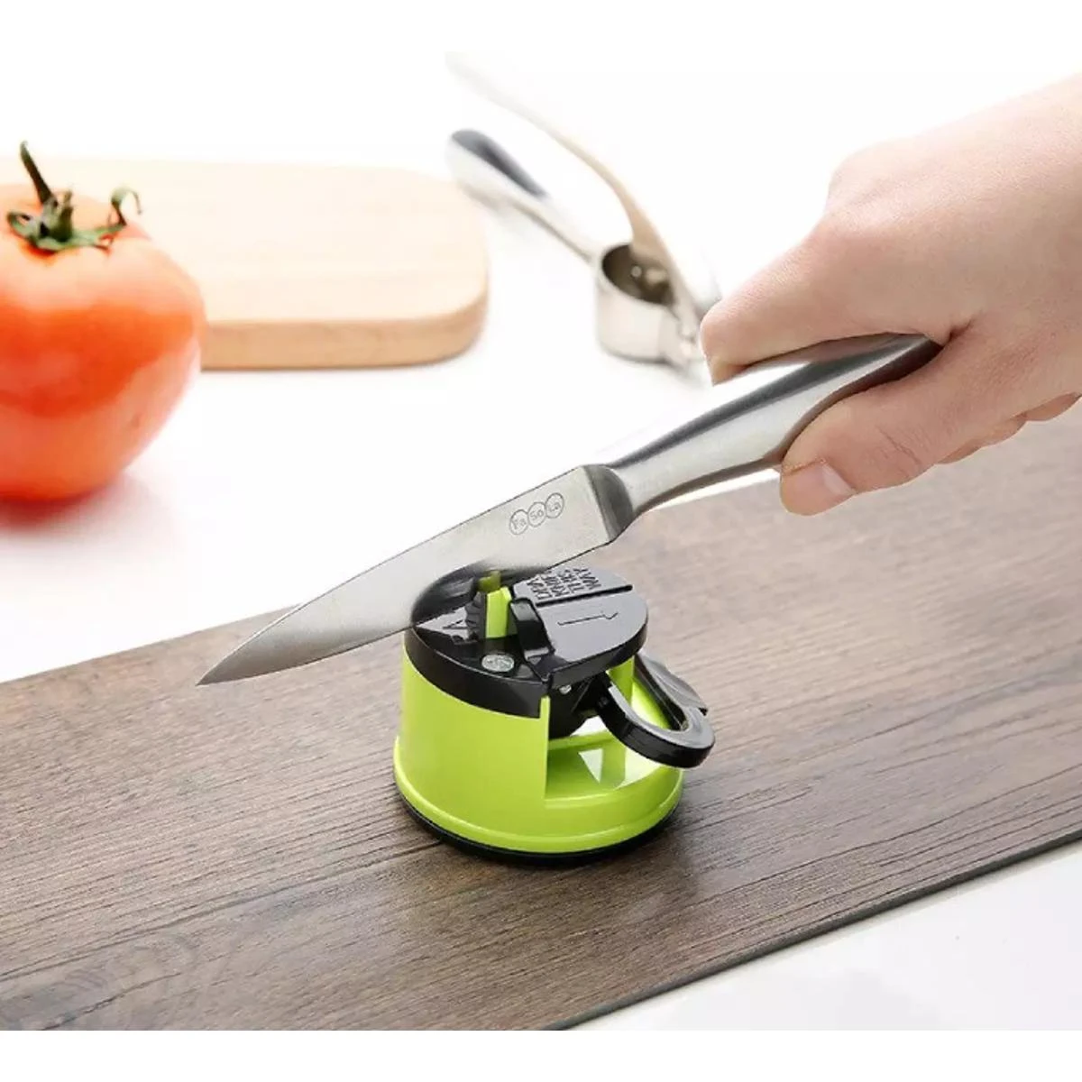 Safe Suction Knife Sharpener Sharpening Tool for Kitchen Hotel Restaurant Non-slip sharpeners price in Pakistan