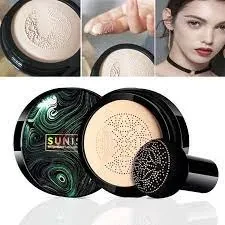 Sunisa Foundation 3 in 1 Base Water proof Mushroom Head Air Cushion BB CC Cream Moisturizing Liquid Foundation with Sponge……. price in Pakistan