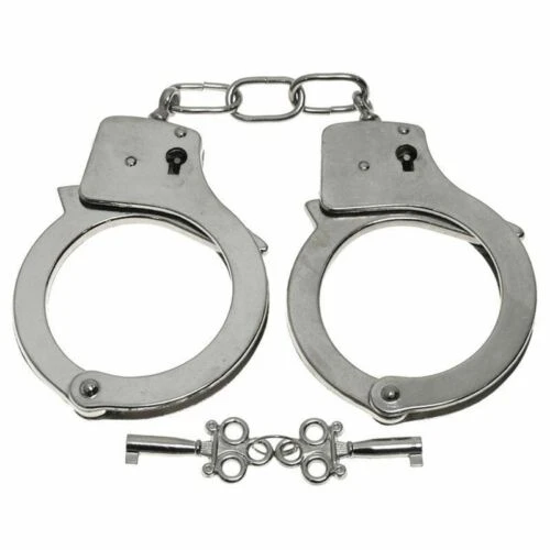 Kids Toy Metal Handcuffs Hand Cuffs Police price in Pakistan