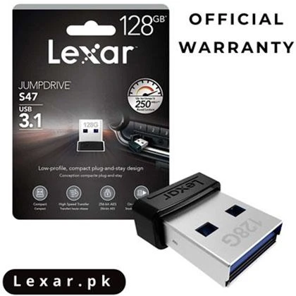 LEXAR S47 250MB 3.1 MINI USB 128G price in Pakistan