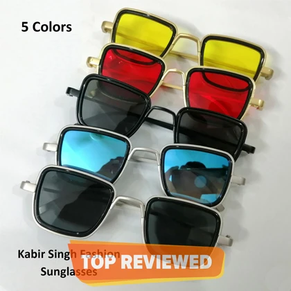 Original Kabir-Singh Sunglasses in Metal Frame for Men for Driving and Outdoor price in Pakistan