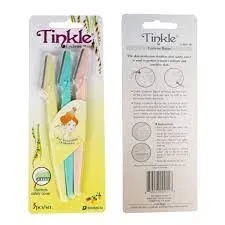 Pack Of 3 Twinkle Eyebrow Razor- Eyebrow Face Hair Removal Razors Trimmer Shaper Shaver-Eyebrow shaper for girls & womens -Eyebrow Razor For Beautiful Face and Skin -Twinkle Eyebrow Razer Hair Removeable Razor price in Pakistan