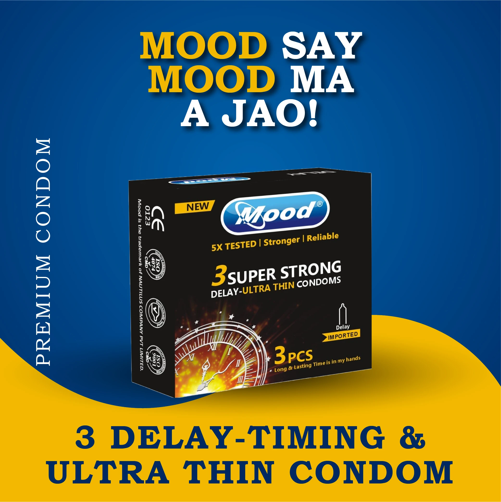 Mood condom for mens 3 pieces price in Pakistan