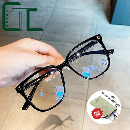 GTCTONANA New Unisex Anti Blue Light Computer Glasses Mens Women Vintage Metal Frame Gaming Square Eyewear UV Protection Eyeglasses UV400 price in Pakistan