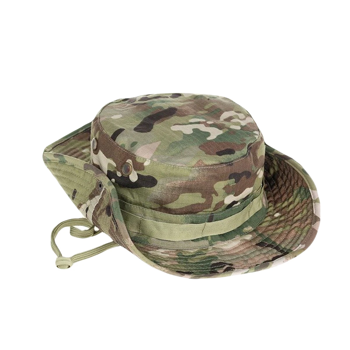 Outdoor Summer Boonie Hat for Hiking, Camping, Fishing, Camo Sun Cap for Men or Women price in Pakistan