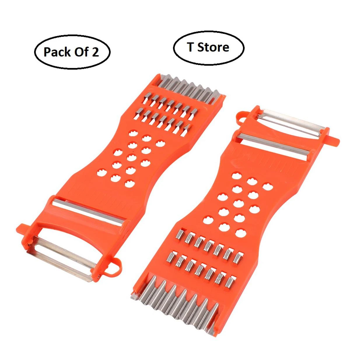 Pack Of 2 Peeler vegetable shredder Multipurpose Vegetable Fruit Cutter price in Pakistan