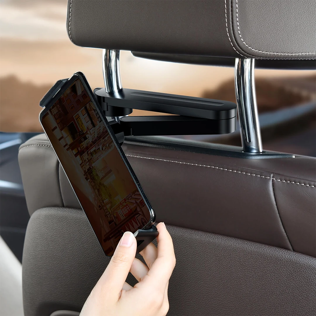 Baseus Fun Journey Car Backseat Lazy Bracket for 4.7-12.3 inch Phones and Tablets holder – Black price in Pakistan